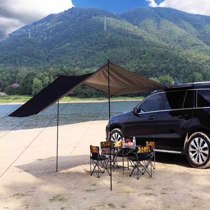 Outdoor Camping Van Tent - Выдвижной автомобильный боковой тент-навес водонепроницаемый, солнцезащитный,