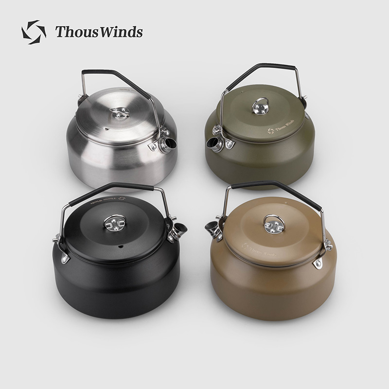 Outdoor Camping Dining Set - Туристический походный чайник Thous Wind, портативная