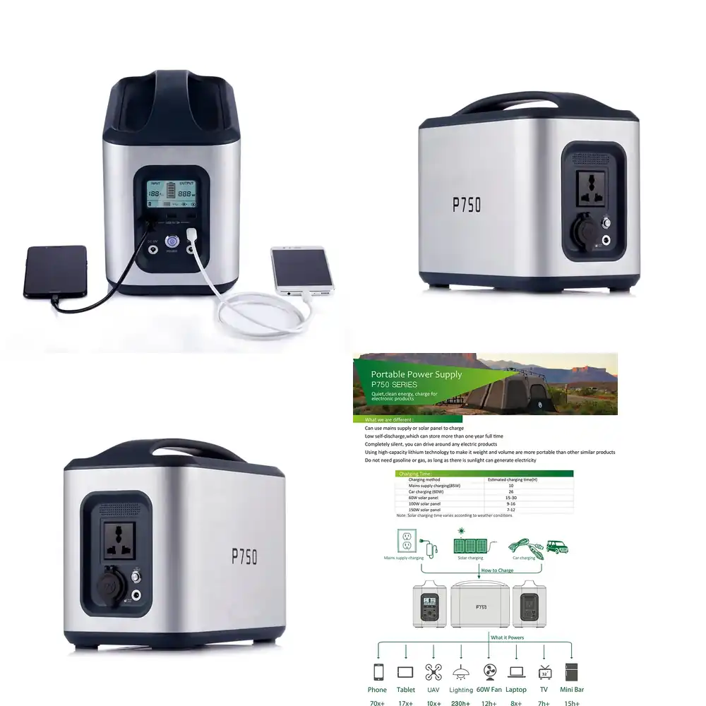 Outdoor Camping Usa - Портативная зарядная станция (Power Bank) 100W