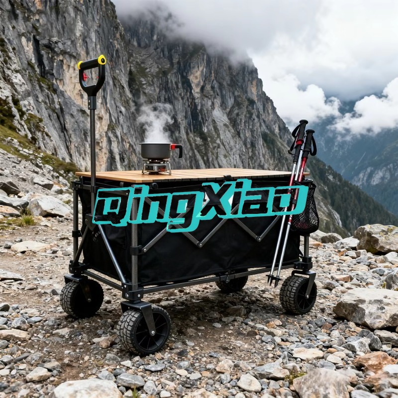 Электрическая складная тележка – обзор и цена Outdoor Camping Trolley