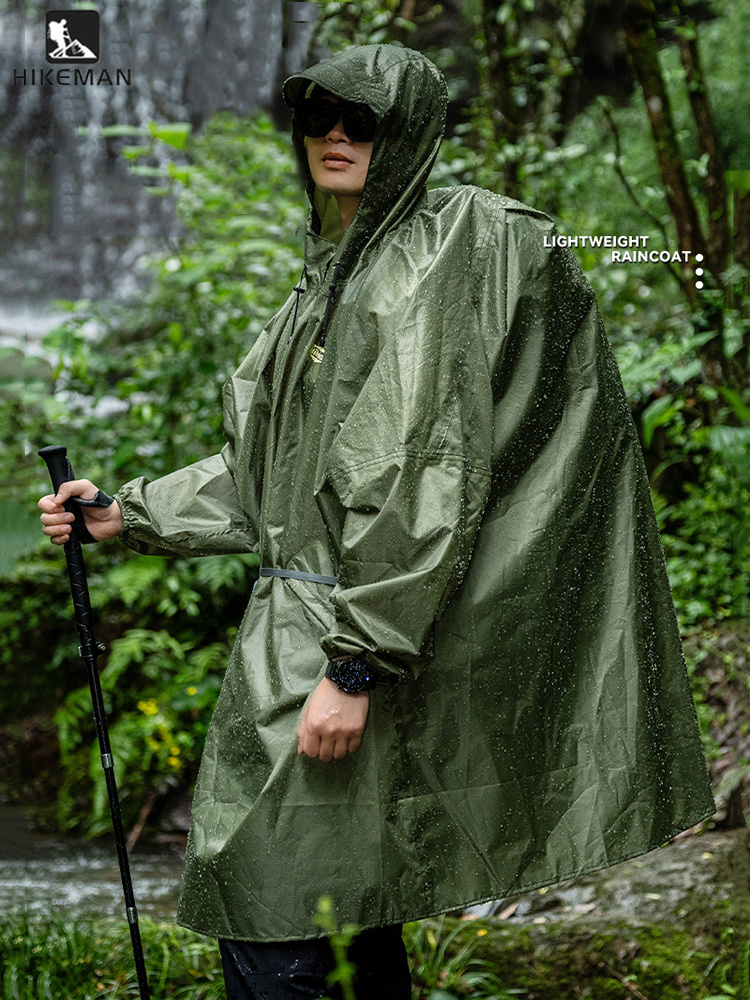 Ультралегкий дождевик на молни – обзор и цена Camping Rain Poncho