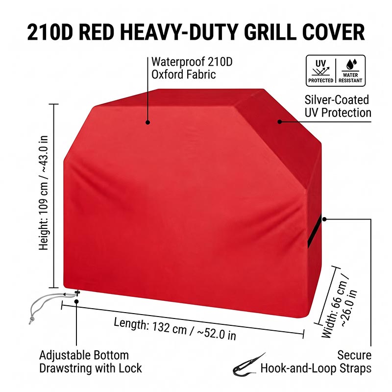 Чехол для барбекю 210D, пылеза – обзор и цена Outdoor Camping Trolley
