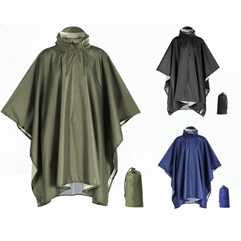 Сверхмощное пончо от дождя для – обзор и цена Camping Rain Poncho