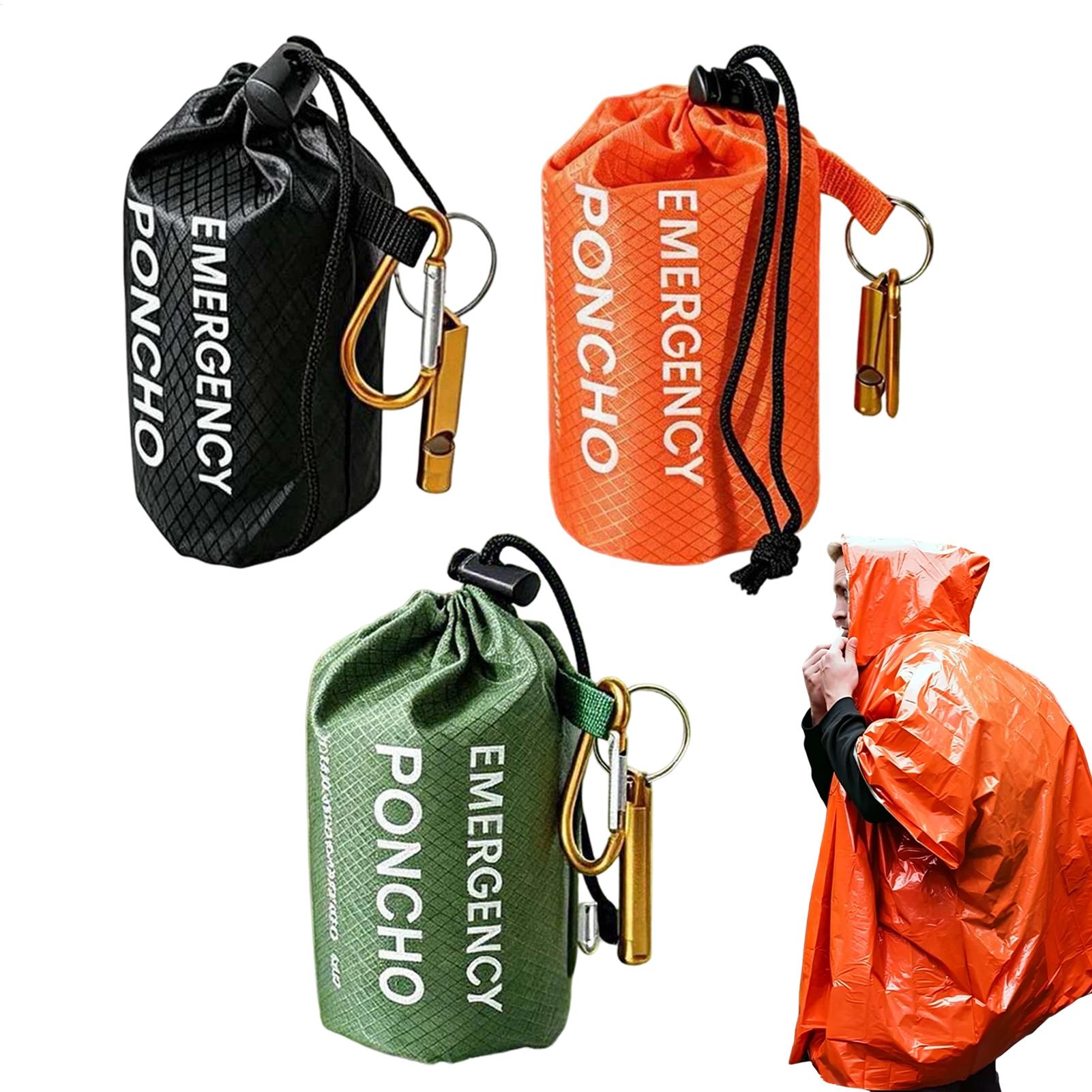 3 шт. термоодеяло-пончо для вы – обзор и цена Camping Rain Poncho