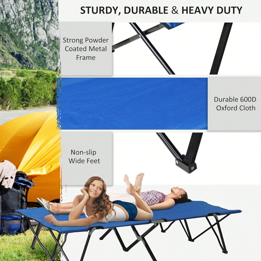 Складная походная раскладушка  – обзор и цена Bed Outdoor Camping