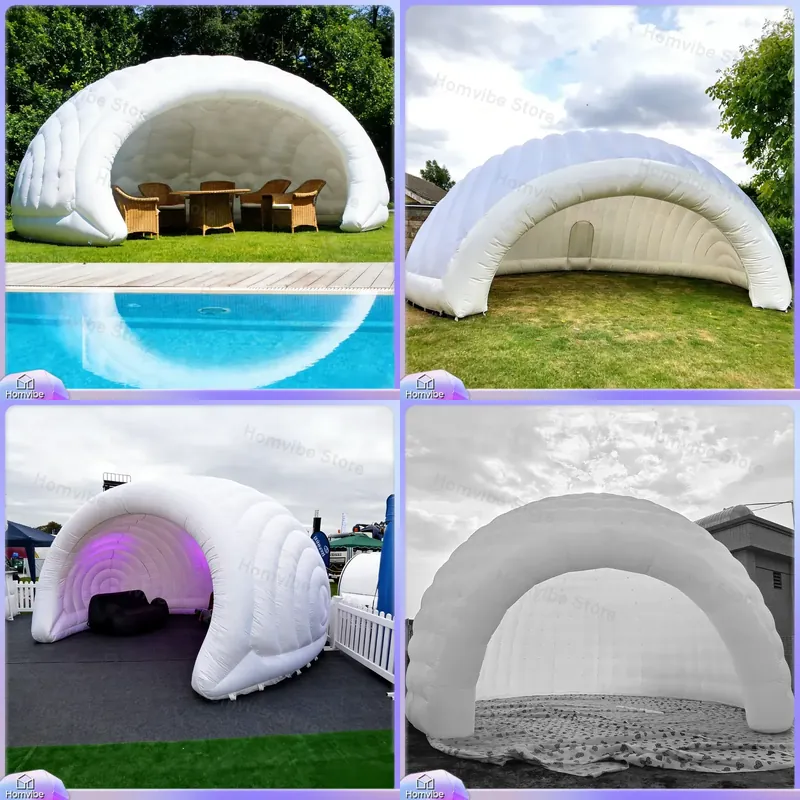 Легкий надувной купольный тент – обзор и цена Outdoor Camping Exhibition